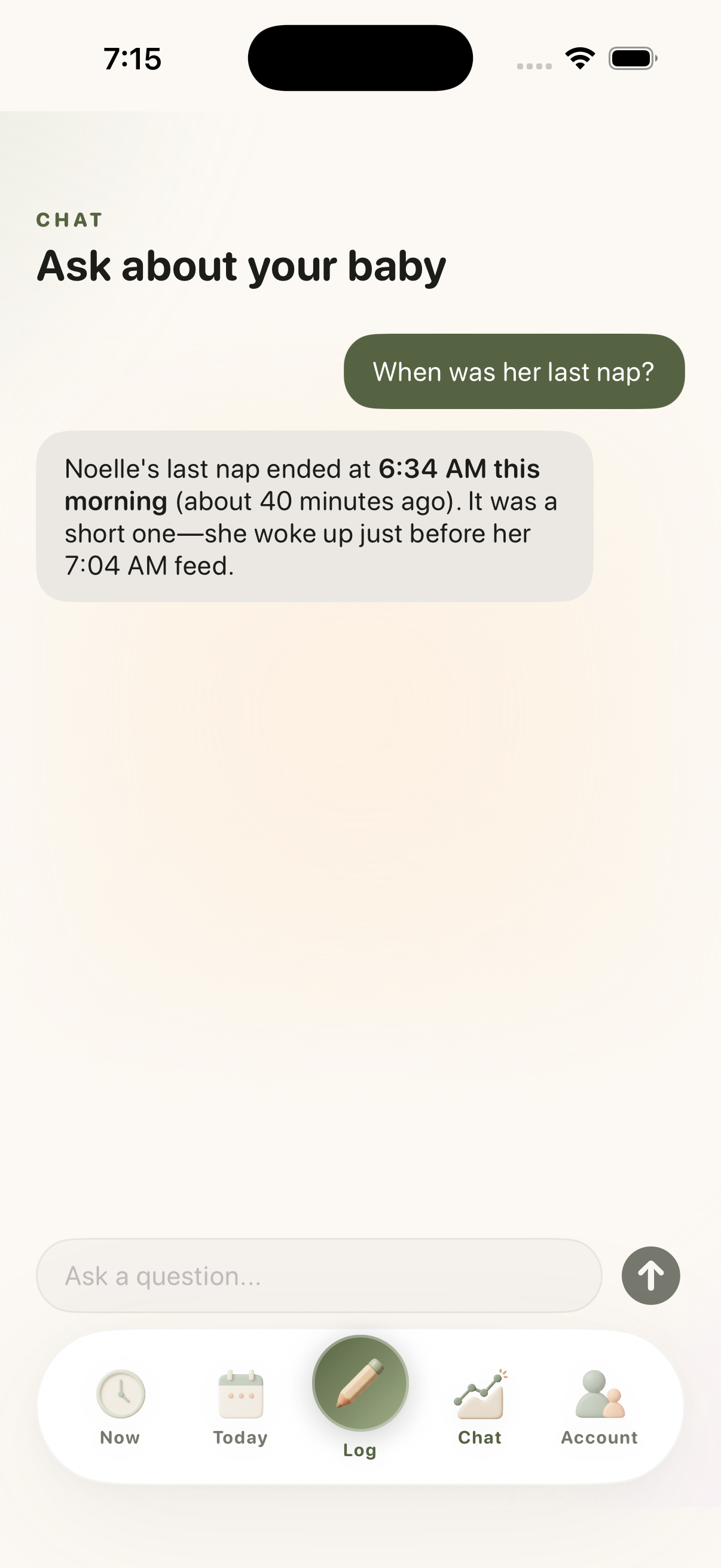 Nurture copilot chat daytime